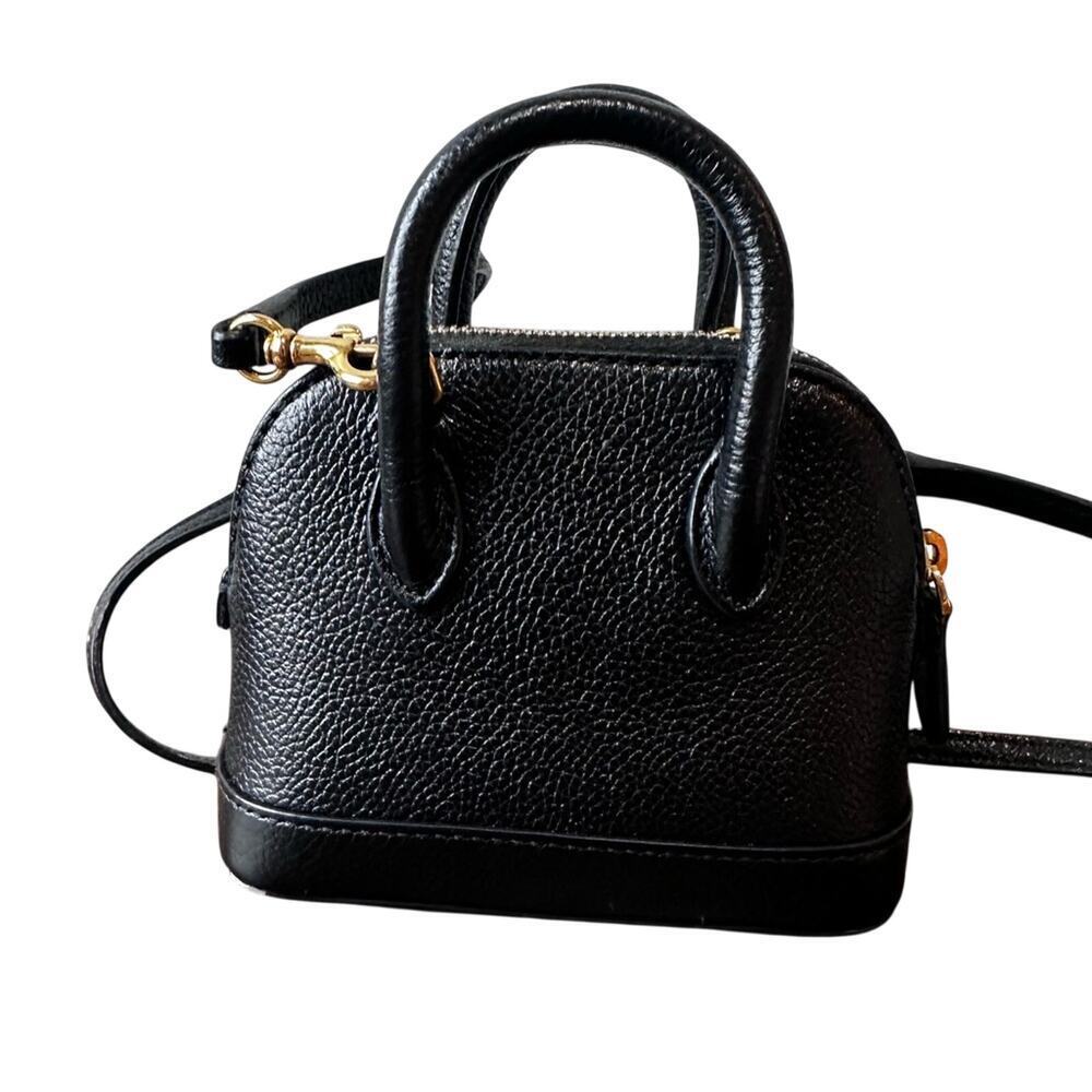 NWOT Balenciaga Black Ville Mini Bag with Gold Accents - Picture 6 of 13